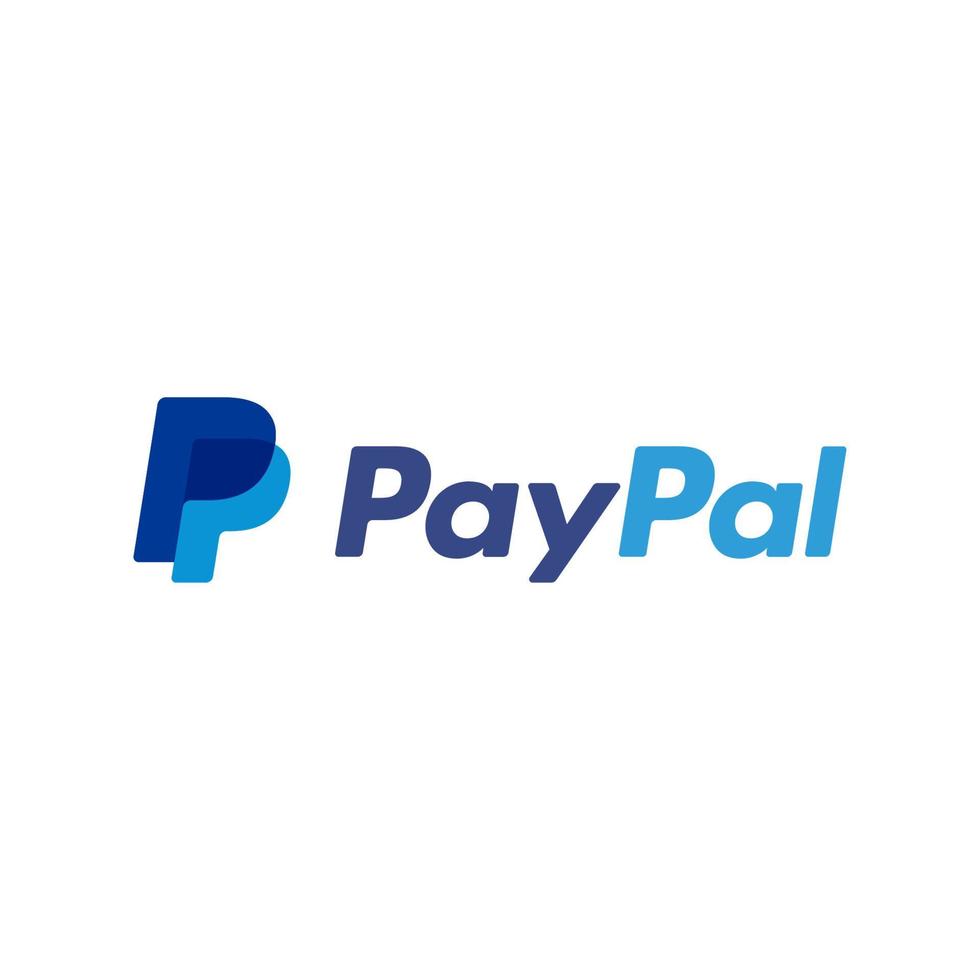 paypal logo paypal logo free free vector